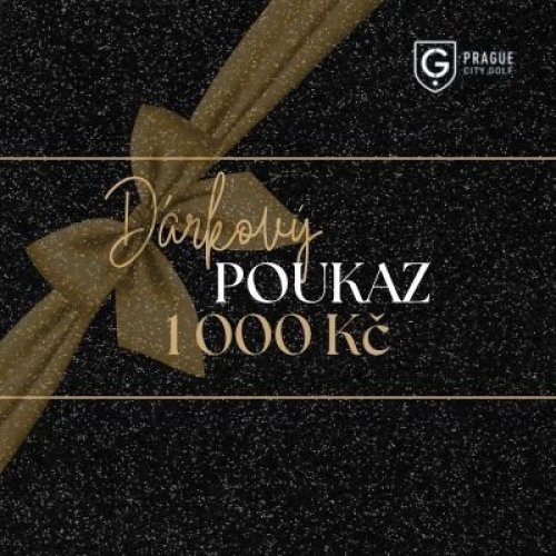 Dárkový poukaz na 1000 Kč