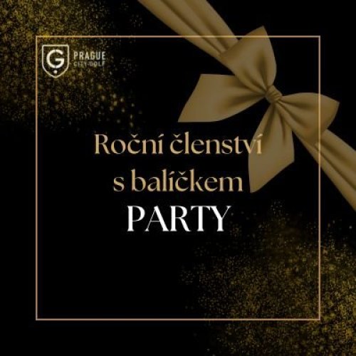 DÁREK! Poukaz na Roční členství s balíčkem PARTY 2026