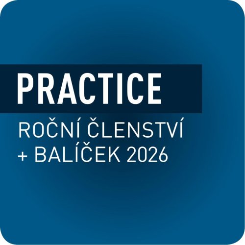 Členství + balíček PRACTICE 26 * 3 hry