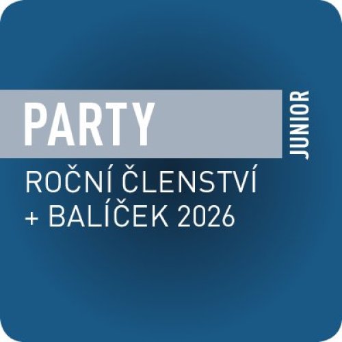 Členství Junior + balíček PARTY 26 * 4+2 hry